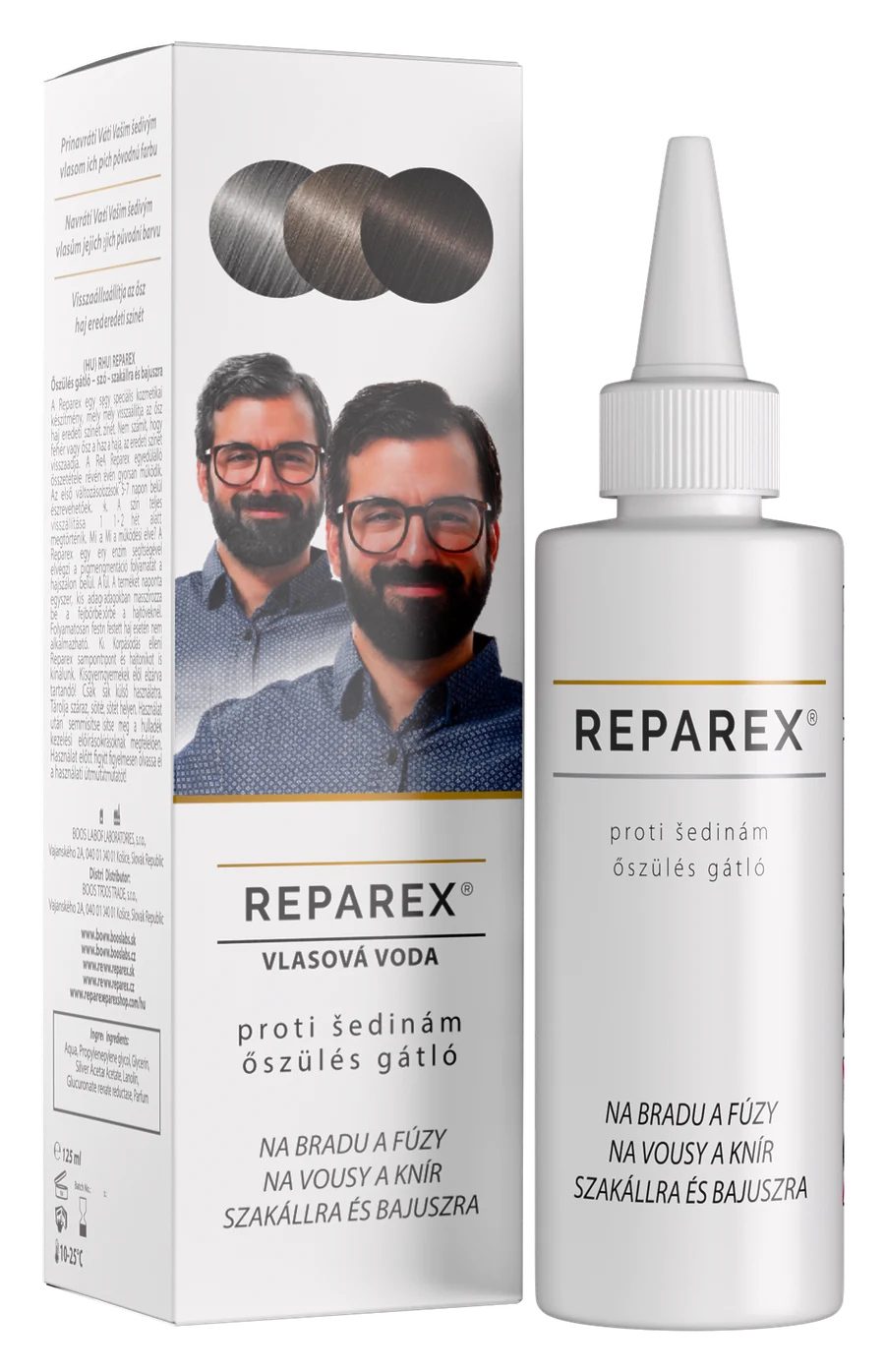 Reparex care for beard and moustache
