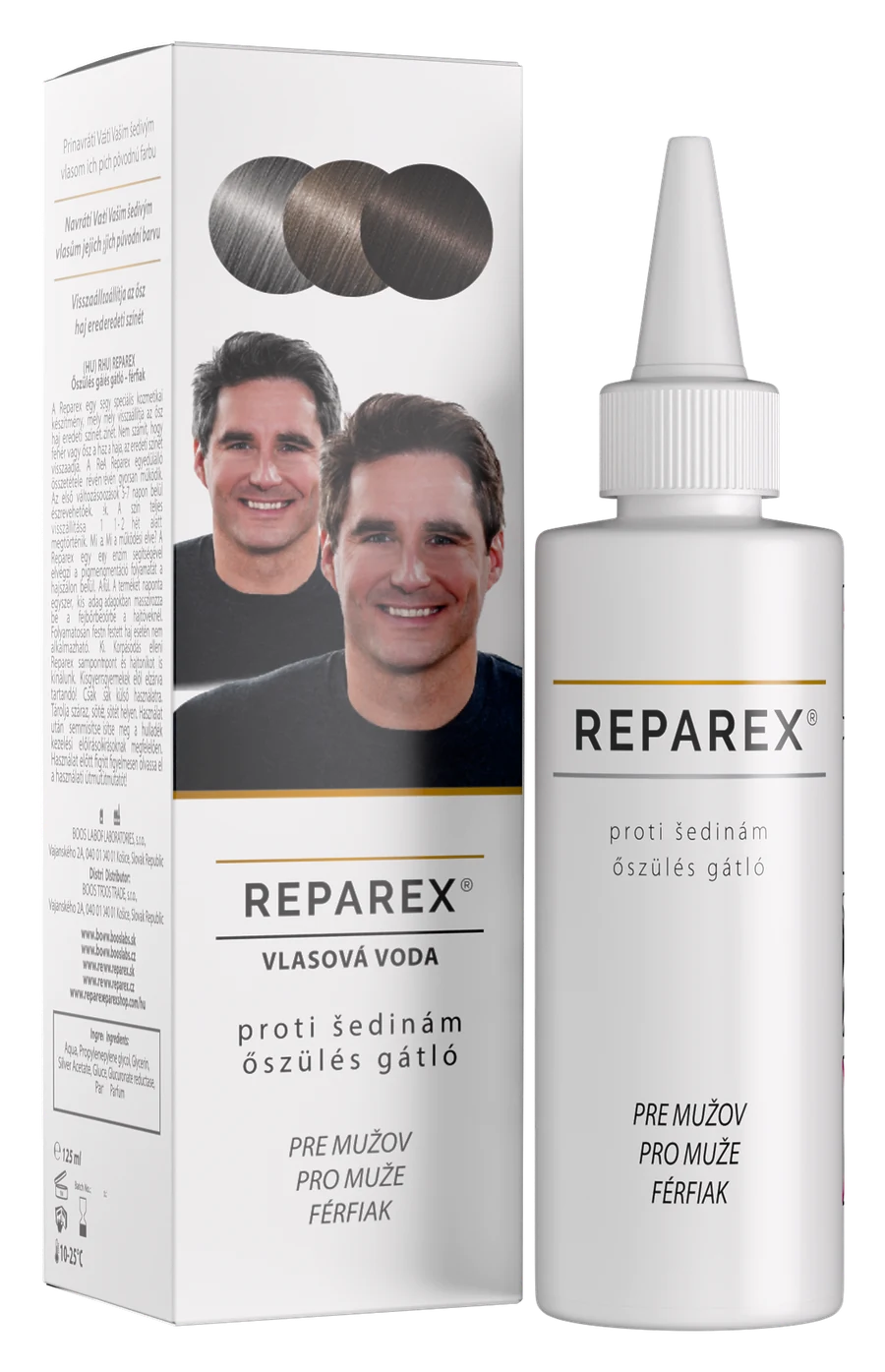 Reparex care for men's hair